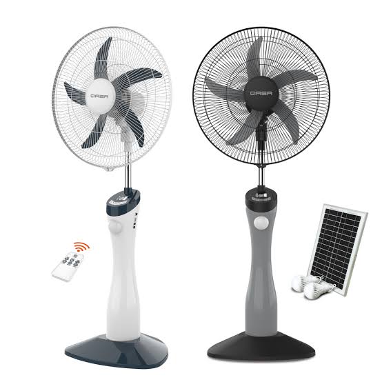 QASA RECHARGEBLE FAN 18INCH -7918HR CURVY 3IN112V7 